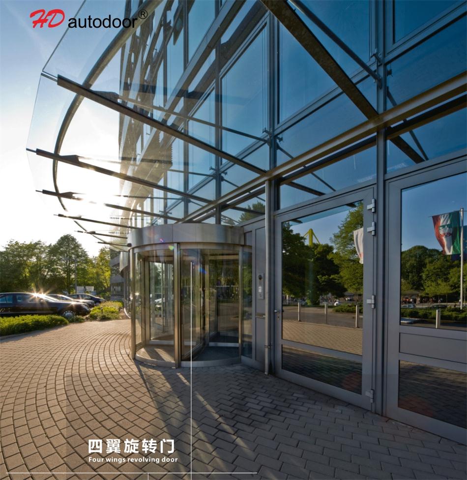 兩翼、三翼、四翼旋轉(zhuǎn)門：青島恒達自動門(圖5)